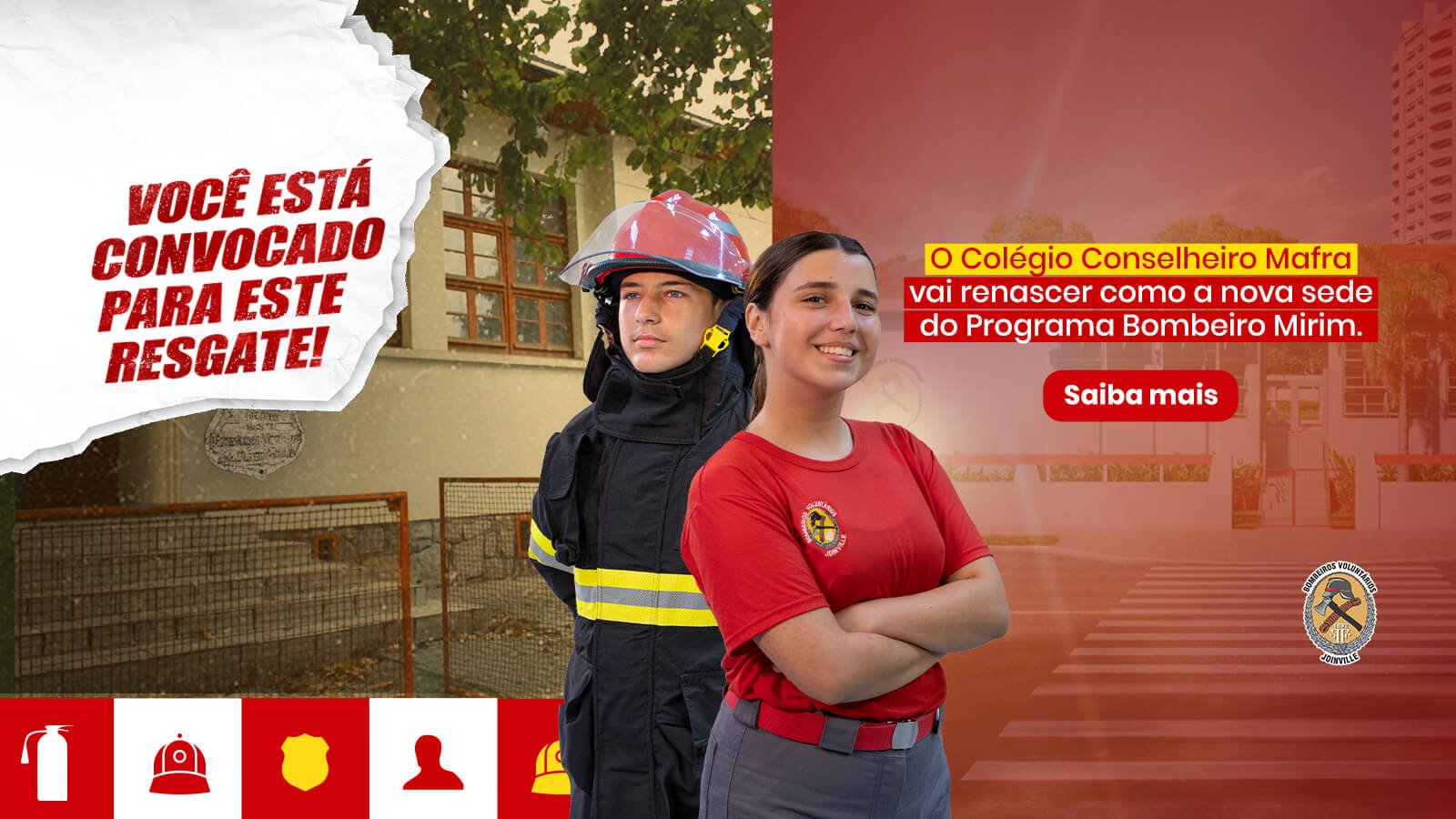 Resgate o colégio Conselheiro Mafra. Acesse: conselheiromafra.org.br